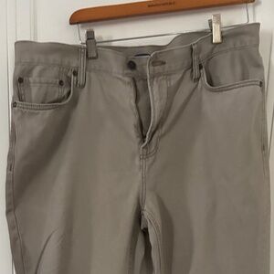 Mens Cotton Beige Jeans